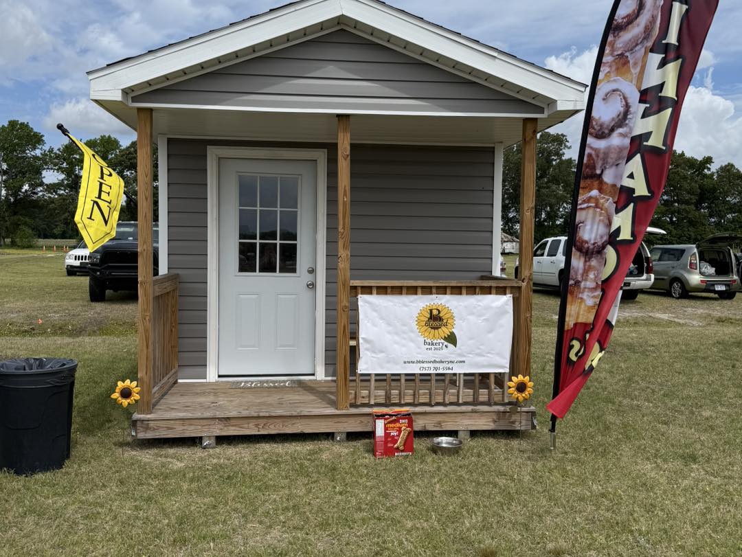 B Blessed Bakery mini bake shop at Chubby's Farm and Fest